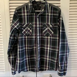 Guess Mens Long Sleeve Dress Shirt